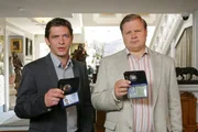Die Rosenheim-Cops Tobias Hartl (Michael A. Grimm, r.) und Christian Lind (Tom Mikulla, l.) ermitteln. Die Rosenheim-Cops Tobias Hartl (Michael A. Grimm, r.) und Christian Lind (Tom Mikulla, l.) ermitteln.