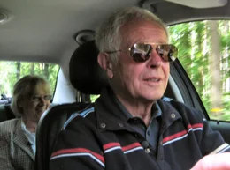 Hans Wiegner und Christa Pfeiler auf "gro&szlig;er Fahrt".