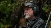 Fred Hurt on diver comms in the pouring rain. Fred Hurt on diver comms in the pouring rain.