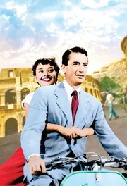 Audrey Hepburn, Gregory Peck.