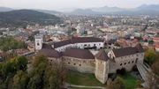 Blick auf Lujbljana.