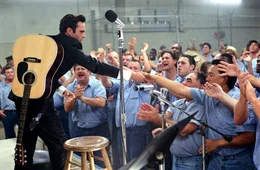 Premiere: "Walk the Line". Im Bild: Joaquin Phoenix (Johnny Cash, li.).
