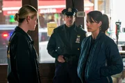 Pictured (L-R): Abigail Hawk as Carolyn Eugene and Missy Peregrym as Special Agent Maggie Bell.