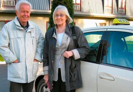 Hans Wiegner und Christa Pfeiler.