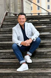 Stefan Mross, Moderator der Unterhaltungssendung "Immer wieder sonntags", im Europapark Rust.