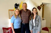 Fritz Strobl mit seiner Frau Bettina und Sasa Schwarzjirg. Fritz Strobl mit seiner Frau Bettina und Sasa Schwarzjirg.