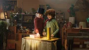 Anna und Saïd haben einen Zaubertrick vorbereitet. Anna und Saïd haben einen Zaubertrick vorbereitet.