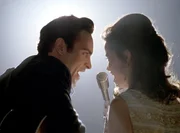 Premiere: "Walk the Line". Im Bild: Joaquin Phoenix (Johnny Cash), Reese Witherspoon (June Carter).