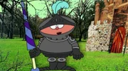 Kalli als Ritter