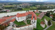 Blick auf die Burg von Ptuj.