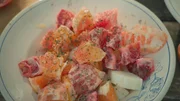 Ein erfrischender Salat aus frischen Blutorangen und wildem Fenchel, gew&uuml;rzt mit Oregano.