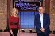 Treten bei "Wer wei&szlig; denn sowas?" als Kandidat:innen gegeneinander an: Die beiden "Die H&ouml;hle der L&ouml;wen"-Investor:innen Dagmar W&ouml;hrl (l.) und Georg Kofler (r.).