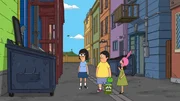 v.li.: Tina, Gene, Louise