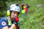 Einsatz der Bergwacht Ramsau.