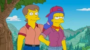 THE SIMPSONS: When Marge realizes that everyone views her as boring, she takes up competitive lumber-jacking as a hobby (and has a real gift for it). The circuit of competitive timbersports takes her on a month-long retreat to Portland with her trainer, Paula, whom Homer worries is going to steal her away forever in the &Ograve;Marge the Lumberjill&Oacute; episode of THE SIMPSONS airing Sunday, Nov. 10 (8:00-8:30 PM ET/PT) on FOX. Guest voice Asia Kate Dillon.