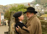 Rosamunde Pilcher - Die Muschelsucher - Teil 1 von 2 Wiedersehensfreude: Maisie Dimbleby als junge Penelope, Maximilian Schell als Lawrence