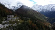 Fort Hermann in den julischen Alpen.