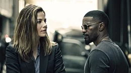 Sie trauen einander nicht: Michelle Monaghan als Bryant, Jamie Foxx als Vincent.
