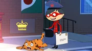 Mirette und Jean Cat ermitteln undercover als Brieftr&auml;ger.