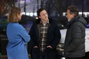 CHICAGO MED -- "I Make a Promise, I Will Never Leave You" Episode 9005 -- Pictured: (l-r) Beth Lacke as Dr. Margo Collins, Luigi Sottile as Sean Archer, Steven Weber as Dr. Dean Archer