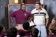 Doc Farrow (Coach Wilkins), Lance Barber (George Cooper Sr.). Doc Farrow (Coach Wilkins), Lance Barber (George Cooper Sr.).
