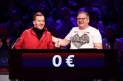 Rateteam-Kapit&auml;n Elton (r.) und Schauspieler Samuel Koch (l.) bilden ein Rateteam.