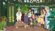 v.li.: Mr. Fischoeder, Felix, Ulysses, Bob, Inga, Linda, Louise, Tina, Gene, Bailey, Ian, Randolph