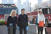 CHICAGO FIRE -- "Mayday" -- (l-r) Kara Killmer as Sylvie Brett, Hanako Greensmith as Violet