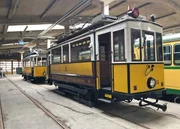 &Auml;ltestes Fahrzeug des Museums. Gebaut 1899 von der Waggonfabrik Herbrand, K&ouml;ln. Als Nachfolger der Pferdebahn wurden 27 Triebwagen f&uuml;r den innerst&auml;dtischen, oberleitungslosen Betrieb beschafft.