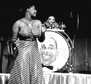 Ella Fitzgerald und Chick Webb.