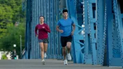 l-r: Sienna Lane (Kiana Madeira), Kayden Williams (Ross Butler)