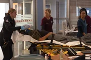 (l-r) Jessy Schram as Dr. Hannah Asher, Natalie Zea as Nurse Jackie (l-r) Jessy Schram as Dr. Hannah Asher, Natalie Zea as Nurse Jackie