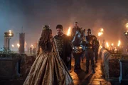 Emily Bader as Lady Jane Grey (back), Dominic Cooper as Lord Seymour (front), Kate O'Flynn as Princess Mary (on horse) Emily Bader as Lady Jane Grey (back), Dominic Cooper as Lord Seymour (front), Kate O'Flynn as Princess Mary (on horse)