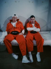 L - R: Calvin Kleinen; Marvin Kleinen;