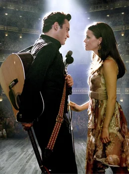 Premiere: "Walk the Line". Im Bild: Joaquin Phoenix (Johnny Cash), Reese Witherspoon (June Carter).