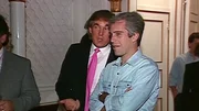 US-Pr&auml;sident Donald Trump und Jeffery Epstein auf einer Party 1992.