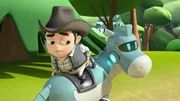 v.li.: Sir Steel, Robo-Pony