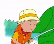 Ist das langweilig. Caillou ist mit Papi und Opi angeln gegangen. Aber kein Fisch will anbei&szlig;en.