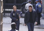 L-R: Temperance Brennan (Emily Deschanel) und Seeley Booth (David Boreanaz) L-R: Temperance Brennan (Emily Deschanel) und Seeley Booth (David Boreanaz)