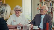 Verena Plankl-Rieder mit Herbert Riedl zu Hause bei Bianca. Verena Plankl-Rieder mit Herbert Riedl zu Hause bei Bianca.