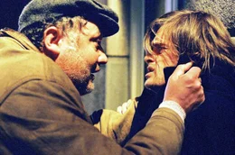 L-R: Wurli (Karl Fischer), Gabriel (Lars Rudolph).