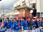 Tokunoshima Volksfest auf Tokunoshima. Die Bev&ouml;lkerung sieht im Ausbau der Milit&auml;rpr&auml;senz und der steigenden Zahl der Man&ouml;ver auch das Risiko der Eskalation.