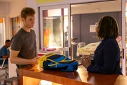 CHICAGO MED -- "Horseshoes and Hand Grenades" Episode 1103 -- Pictured: (l-r) Nick Gehlfuss as Dr. Will Halstead, S. Epatha Merkerson as Sharon Goodwin -- (Photo by: George Burns Jr/NBC)