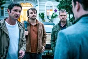 v.li.: Klaus Lechner (Andreas Kiendl), Julius Rubatsch (Max Fischnaller), Max Herzog (Martin Gruber), Christopfer Weigl (Florian Bartholom&auml;i)