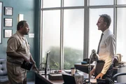 Calvin Atkins (Geoffrey Owens, l.); Special Agent Dwayne Pride (Scott Bakula, r.) Calvin Atkins (Geoffrey Owens, l.); Special Agent Dwayne Pride (Scott Bakula, r.)