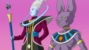 L-R: Whis und Beerus
