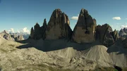 Drei Zinnen, S&uuml;dtirol, Dolomiten.