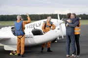 Am 31. August 2023 flog in Maribor/Slowenien erstmals ein Flugzeug nur mit fl&uuml;ssigem Wasserstoff.