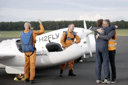 Am 31. August 2023 flog in Maribor/Slowenien erstmals ein Flugzeug nur mit fl&uuml;ssigem Wasserstoff.