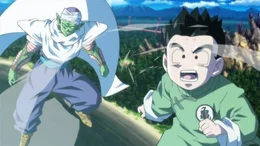 L-R: Piccolo und Krillin